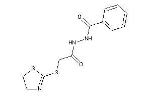 Image of N'-[2-(2-thiazolin-2-ylthio)acetyl]benzohydrazide