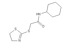 Image of N-cyclohexyl-2-(2-thiazolin-2-ylthio)acetamide