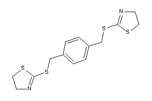 2-[[4-[(2-thiazolin-2-ylthio)methyl]benzyl]thio]-2-thiazoline