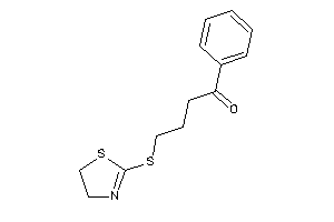 1-phenyl-4-(2-thiazolin-2-ylthio)butan-1-one