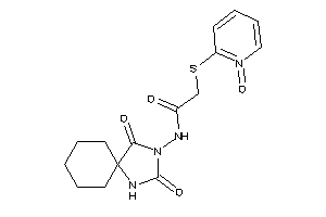 N-(2,4-diketo-1,3-diazaspiro[4.5]decan-3-yl)-2-[(1-keto-2-pyridyl)thio]acetamide