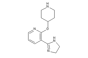 3-(2-imidazolin-2-yl)-2-(4-piperidyloxy)pyridine