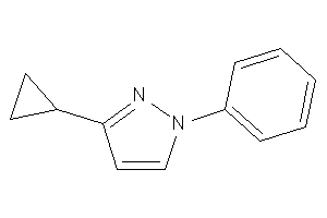 3-cyclopropyl-1-phenyl-pyrazole