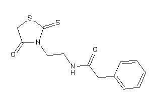 Image of N-[2-(4-keto-2-thioxo-thiazolidin-3-yl)ethyl]-2-phenyl-acetamide