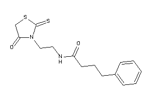 Image of N-[2-(4-keto-2-thioxo-thiazolidin-3-yl)ethyl]-4-phenyl-butyramide