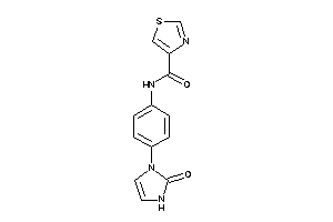 N-[4-(2-keto-4-imidazolin-1-yl)phenyl]thiazole-4-carboxamide