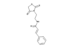 Image of N-[2-(4-keto-2-thioxo-thiazolidin-3-yl)ethyl]-3-phenyl-acrylamide
