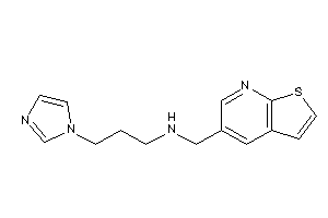 3-imidazol-1-ylpropyl(thieno[2,3-b]pyridin-5-ylmethyl)amine