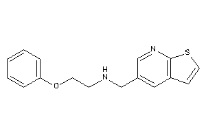 2-phenoxyethyl(thieno[2,3-b]pyridin-5-ylmethyl)amine