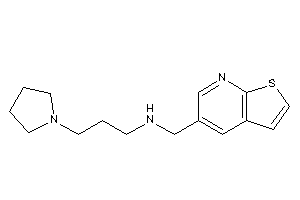 Image of 3-pyrrolidinopropyl(thieno[2,3-b]pyridin-5-ylmethyl)amine