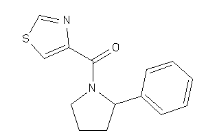 (2-phenylpyrrolidino)-thiazol-4-yl-methanone