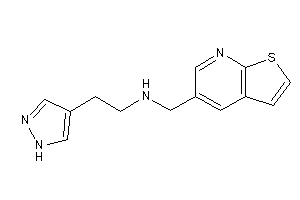 Image of 2-(1H-pyrazol-4-yl)ethyl-(thieno[2,3-b]pyridin-5-ylmethyl)amine