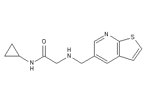 N-cyclopropyl-2-(thieno[2,3-b]pyridin-5-ylmethylamino)acetamide