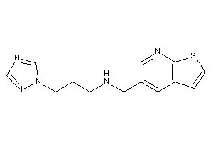 Thieno[2,3-b]pyridin-5-ylmethyl-[3-(1,2,4-triazol-1-yl)propyl]amine
