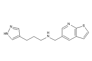 Image of 3-(1H-pyrazol-4-yl)propyl-(thieno[2,3-b]pyridin-5-ylmethyl)amine