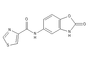 N-(2-keto-3H-1,3-benzoxazol-5-yl)thiazole-4-carboxamide