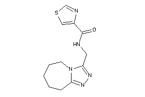 N-(6,7,8,9-tetrahydro-5H-[1,2,4]triazolo[4,3-a]azepin-3-ylmethyl)thiazole-4-carboxamide