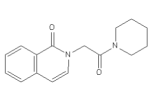 2-(2-keto-2-piperidino-ethyl)isocarbostyril