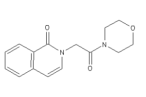 2-(2-keto-2-morpholino-ethyl)isocarbostyril