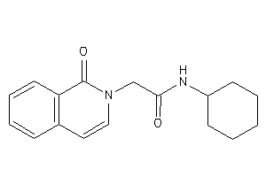 N-cyclohexyl-2-(1-keto-2-isoquinolyl)acetamide
