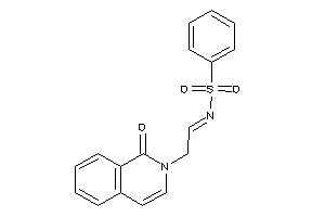 N-[2-(1-keto-2-isoquinolyl)ethylidene]benzenesulfonamide