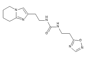 1-[2-(1,2,4-oxadiazol-5-yl)ethyl]-3-[2-(5,6,7,8-tetrahydroimidazo[1,2-a]pyridin-2-yl)ethyl]urea