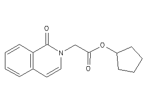 Image of 2-(1-keto-2-isoquinolyl)acetic Acid Cyclopentyl Ester