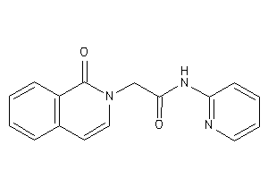 Image of 2-(1-keto-2-isoquinolyl)-N-(2-pyridyl)acetamide