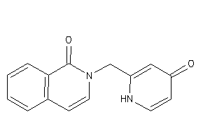 Image of 2-[(4-keto-1H-pyridin-2-yl)methyl]isocarbostyril