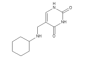 5-[(cyclohexylamino)methyl]uracil