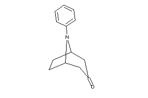 8-phenyl-8-azabicyclo[3.2.1]octan-3-one