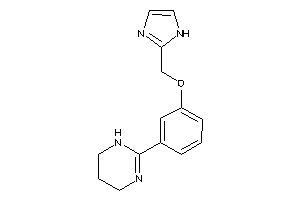 2-[3-(1H-imidazol-2-ylmethoxy)phenyl]-1,4,5,6-tetrahydropyrimidine