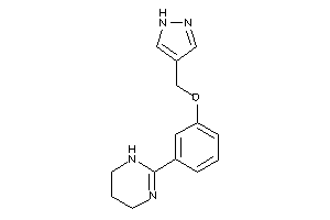 2-[3-(1H-pyrazol-4-ylmethoxy)phenyl]-1,4,5,6-tetrahydropyrimidine