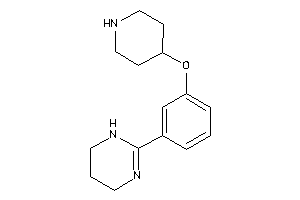 2-[3-(4-piperidyloxy)phenyl]-1,4,5,6-tetrahydropyrimidine