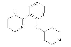 2-[2-(4-piperidyloxy)-3-pyridyl]-1,4,5,6-tetrahydropyrimidine