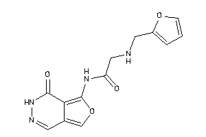 Image of 2-(2-furfurylamino)-N-(4-keto-3H-furo[3,4-d]pyridazin-5-yl)acetamide