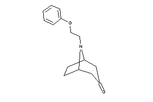 8-(2-phenoxyethyl)-8-azabicyclo[3.2.1]octan-3-one