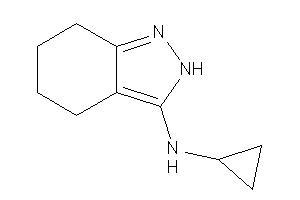 Cyclopropyl(4,5,6,7-tetrahydro-2H-indazol-3-yl)amine