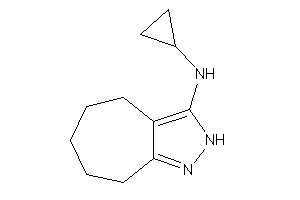 Cyclopropyl(2,4,5,6,7,8-hexahydrocyclohepta[c]pyrazol-3-yl)amine