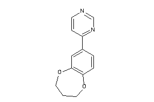 4-(3,4-dihydro-2H-1,5-benzodioxepin-7-yl)pyrimidine