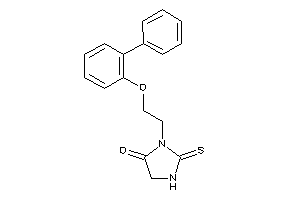 3-[2-(2-phenylphenoxy)ethyl]-2-thioxo-4-imidazolidinone