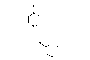 2-(1-keto-1,4-thiazinan-4-yl)ethyl-tetrahydropyran-4-yl-amine