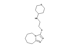 Image of Tetrahydropyran-4-yl-[2-(6,7,8,9-tetrahydro-5H-[1,2,4]triazolo[4,3-a]azepin-3-ylthio)ethyl]amine
