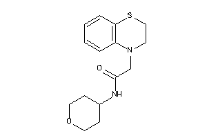 2-(2,3-dihydro-1,4-benzothiazin-4-yl)-N-tetrahydropyran-4-yl-acetamide