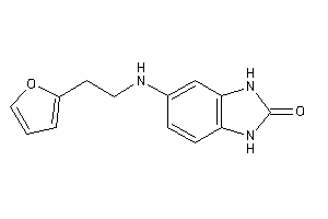 5-[2-(2-furyl)ethylamino]-1,3-dihydrobenzimidazol-2-one
