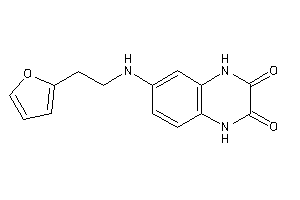 6-[2-(2-furyl)ethylamino]-1,4-dihydroquinoxaline-2,3-quinone