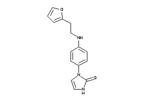 1-[4-[2-(2-furyl)ethylamino]phenyl]-4-imidazolin-2-one