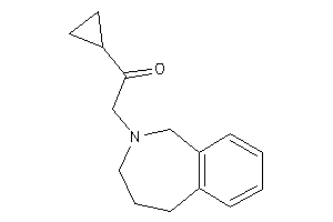 Image of 1-cyclopropyl-2-(1,3,4,5-tetrahydro-2-benzazepin-2-yl)ethanone