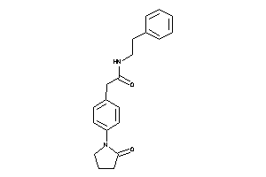 2-[4-(2-ketopyrrolidino)phenyl]-N-phenethyl-acetamide