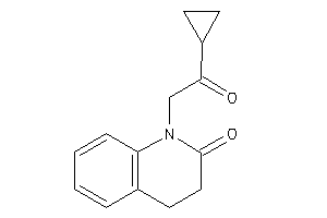 Image of 1-(2-cyclopropyl-2-keto-ethyl)-3,4-dihydrocarbostyril